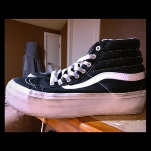 Platform hightop vans